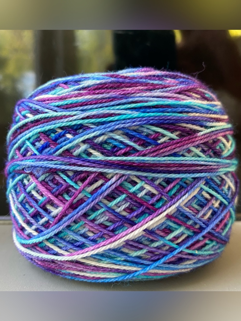 Alegría Yarn by Manos Del Uruguay. Superwash Merino Wool blend. Hand dyed